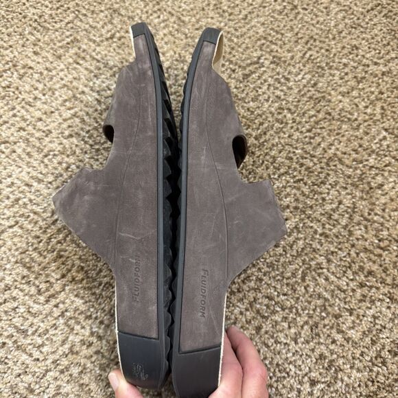 Ecco 2nd Cosmo Sandals Slide Brown Mens Size 45 / 11-11.5 - Picture 5 of 11